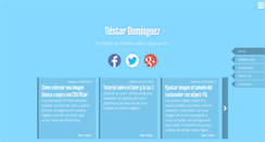 Desktop Screenshot of nestordominguez.com